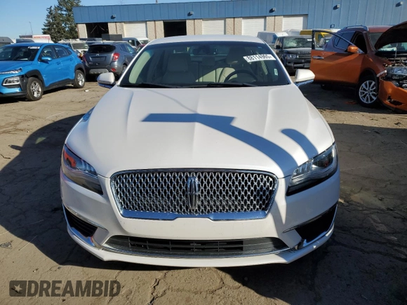 2019 Lincoln MKZ Standard with VIN 3LN6L5A99KR622039, listed as a Copart auction lot 88114965 with 57,345 mi miles and Clean Title. Bid and sale history available at carsss.com. Image 5.