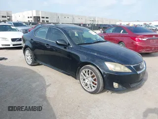 2006 Lexus IS 250 with VIN JTHBK262165025734, listed as a IAAI auction lot 42752762 with 219,211 mi miles and . Bid and sale history available at DreamBid. Image 1.