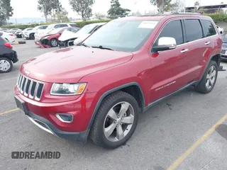 2014 Jeep Grand Cherokee Limited with VIN 1C4RJEBM1EC382529, listed as a IAAI auction lot 40929174 with 154,851 mi miles. Bid and sale history available at carsss.com. Image 20.
