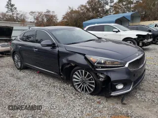 2019 Kia Cadenza Premium with VIN KNALB4J16K5166807, listed as a Copart auction lot 83782704 with 113,240 mi miles and Salvage Title. Bid and sale history available at carsss.com. Image 4.