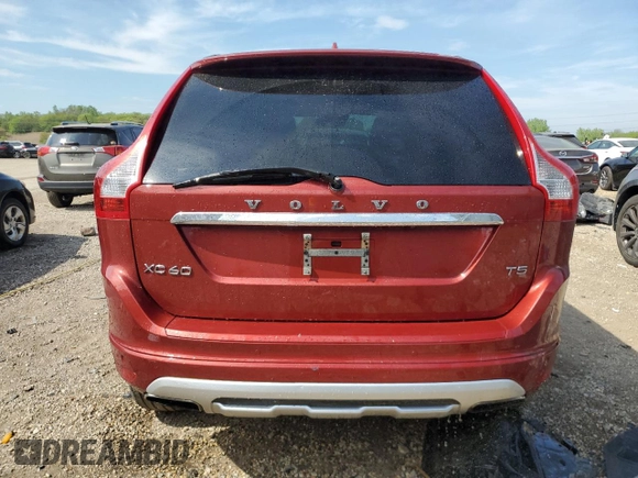2017 Volvo XC60 Dynamic with VIN YV440MDR4H2094480, listed as a Copart auction lot 56787215 with 62,811 mi miles and Salvage title. Bid and sale history available at DreamBid. Image 6.