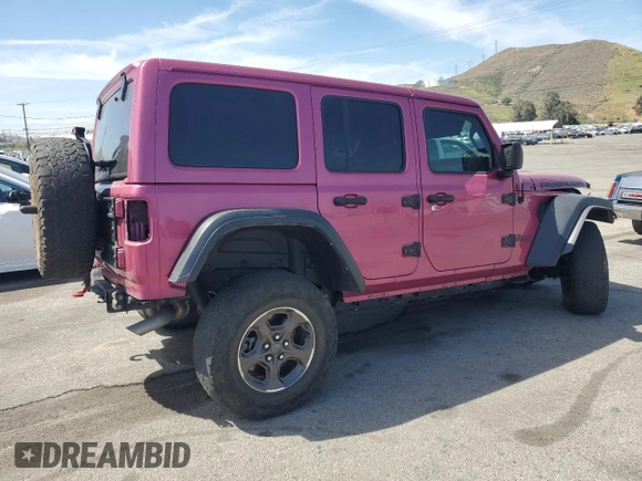 2021 Jeep Wrangler Unlimited Rubicon с VIN 1C4JJXFG2MW854005, выставлен на аукционе Copart как лот 52245075 с пробегом 41 093 миль миль и Списание • Salvage title. История ставок и продаж доступна на DreamBid. Изображение 3.
