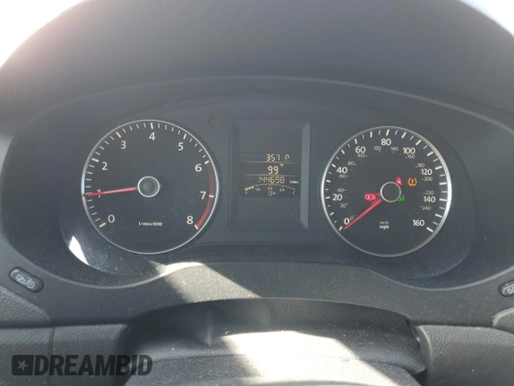 2012 Volkswagen Jetta SE с VIN 3VWDX7AJ0CM343712, выставлен на аукционе Copart как лот 57936395 с пробегом 144 698 миль миль и Списание • Salvage title. История ставок и продаж доступна на DreamBid. Изображение 9.