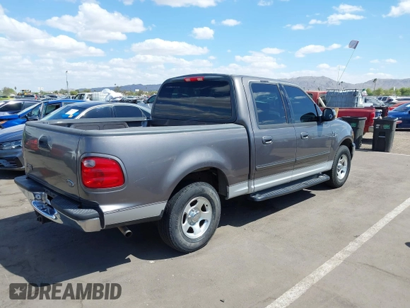 2002 Ford F-150 XLT with VIN 1FTRW07L22KB41794, listed as a IAAI auction lot 42072478 with 116,252 mi miles and . Bid and sale history available at DreamBid. Image 4.