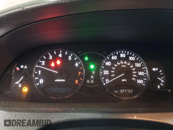 2005 Toyota Avalon XL with VIN 4T1BK36B15U037647, listed as a Copart auction lot 50807565 with 324,768 mi miles and Salvage Title. Bid and sale history available at DreamBid. Image 9.