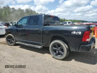 2018 Ram 1500 Express with VIN 1C6RR7KG9JS258692, listed as a Copart auction lot 54575175 with 143,949 mi miles and Salvage title. Bid and sale history available at DreamBid. Image 2.