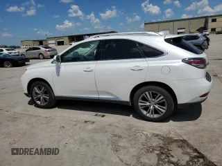 2015 Lexus RX 350 with VIN 2T2ZK1BA0FC197968, listed as a Copart auction lot 53550905 with 90,433 mi miles and Salvage Title. Bid and sale history available at carsss.com. Image 2.