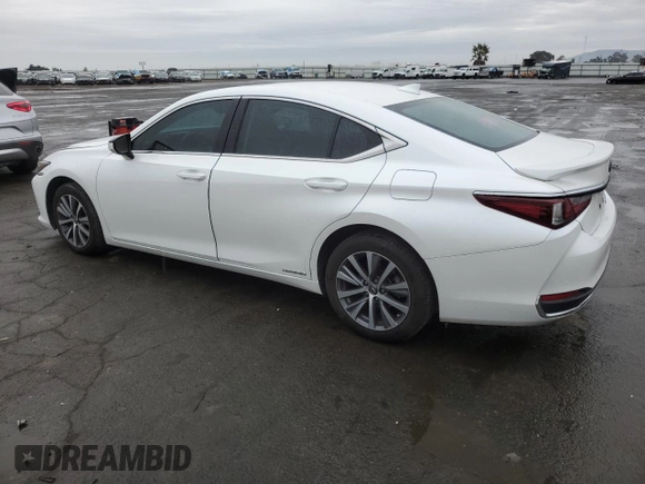 2021 Lexus ES with VIN 58ACA1C11MU012343, listed as a Copart auction lot 43613565 with 41,160 mi miles and Salvage Title. Bid and sale history available at carsss.com. Image 2.