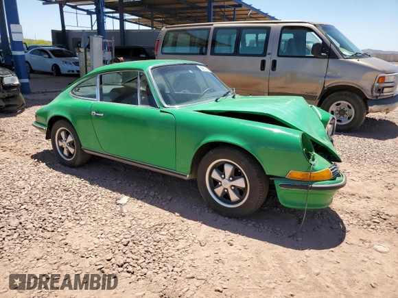 1971 Porsche 911 z VIN 9111100473, wystawiony jako Copart lot #60853765 z przebiegiem 79 342 mil mil oraz Szkoda całkowita • Salvage title. Historia ofert i sprzedaży dostępna na DreamBid. Obrazek 4.