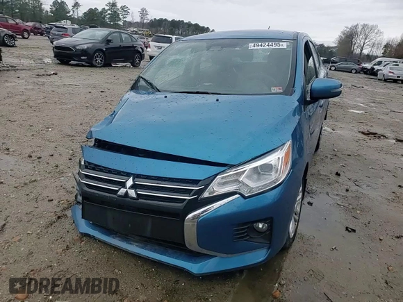 2023 Mitsubishi Mirage SE z VIN ML32FVFJ9PHF00471, wystawiony jako Copart lot #49424495 z przebiegiem 66 570 mil mil oraz Szkoda całkowita • Salvage title. Historia ofert i sprzedaży dostępna na DreamBid. Obrazek 11.