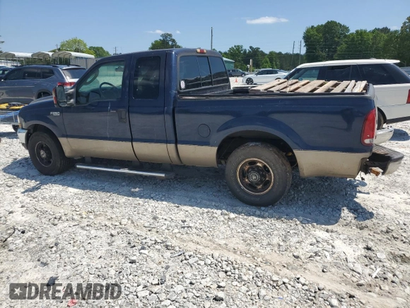 2004 Ford F-250 XL with VIN 1FTNX20L34ED90771, listed as a Copart auction lot 54047935 with 353,728 mi miles and Salvage title. Bid and sale history available at DreamBid. Image 2.