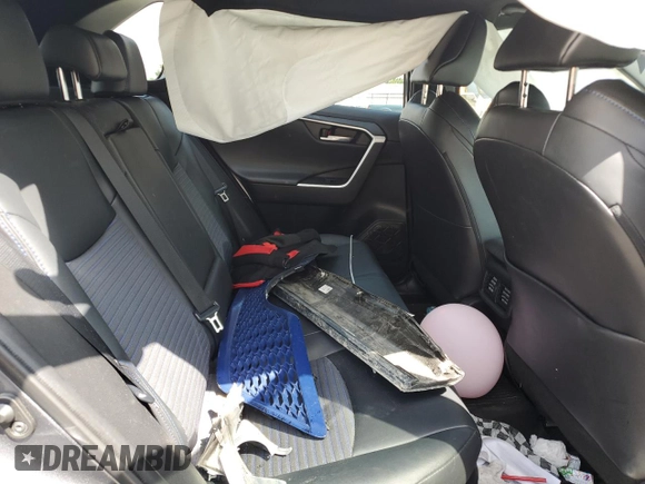 2021 Toyota RAV4 Hybrid XSE with VIN 2T3E6RFV8MW005489, listed as a Copart auction lot 56984825 with 92,632 mi miles and Salvage title. Bid and sale history available at DreamBid. Image 11.