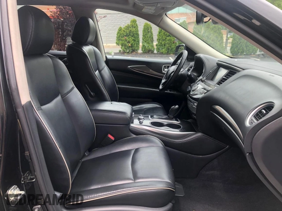 2019 Infiniti QX60 Pure z VIN 5N1DL0MM6KC565937, wystawiony jako Copart lot #63652215 z przebiegiem 198 392 mil mil oraz Czysty tytuł • Clean title. Historia ofert i sprzedaży dostępna na DreamBid. Obrazek 10.