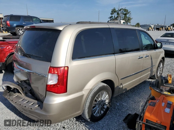2015 Chrysler Town & Country Touring L with VIN 2C4RC1CGXFR522078, listed as a Copart auction lot 55393175 with 74,357 mi miles and Salvage Title. Bid and sale history available at DreamBid. Image 3.