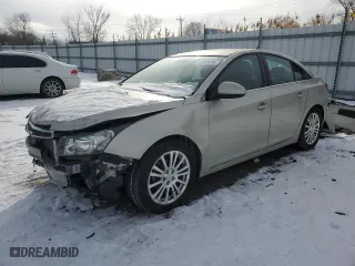 2014 Chevrolet Cruze ECO with VIN 1G1PH5SB4E7264459, listed as a Copart auction lot 45360645 with 41,350 mi miles and Salvage Title. Bid and sale history available at carsss.com. Image 1.