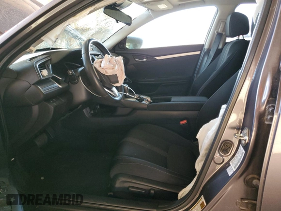2020 Honda Civic Sedan EX with VIN 19XFC1F37LE205125, listed as a Copart auction lot 54004475 with 64,031 mi miles and Salvage Title. Bid and sale history available at carsss.com. Image 7.