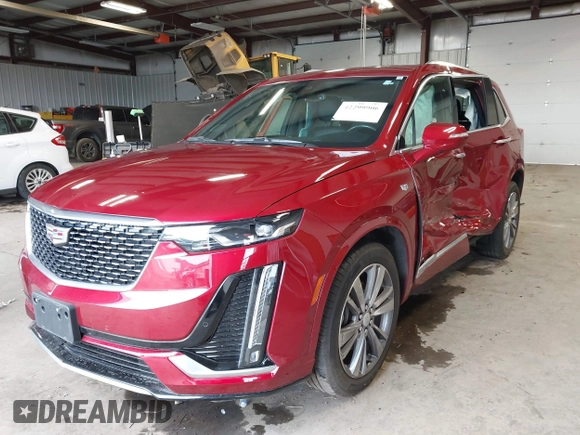 2020 Cadillac XT6 AWD Premium Luxury with VIN 1GYKPDRS0LZ215534, listed as a IAAI auction lot 42299906 with 23,004 mi miles and . Bid and sale history available at DreamBid. Image 18.