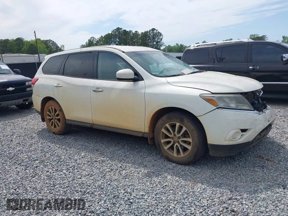 2014 Nissan Pathfinder SL with VIN 5N1AR2MN2EC691531, listed as a IAAI auction lot 42048358 with 148,904 mi miles. Bid and sale history available at carsss.com. Image 1.