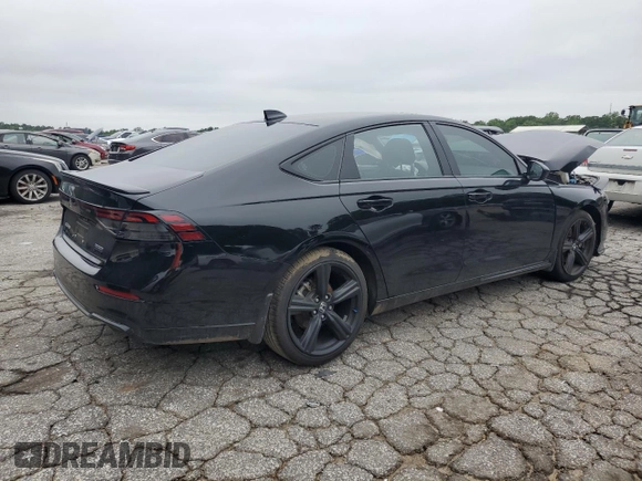 2023 Honda Accord Sport-L with VIN 1HGCY2F72PA069719, listed as a Copart auction lot 58289145 with Not provided miles and Salvage title. Bid and sale history available at DreamBid. Image 3.
