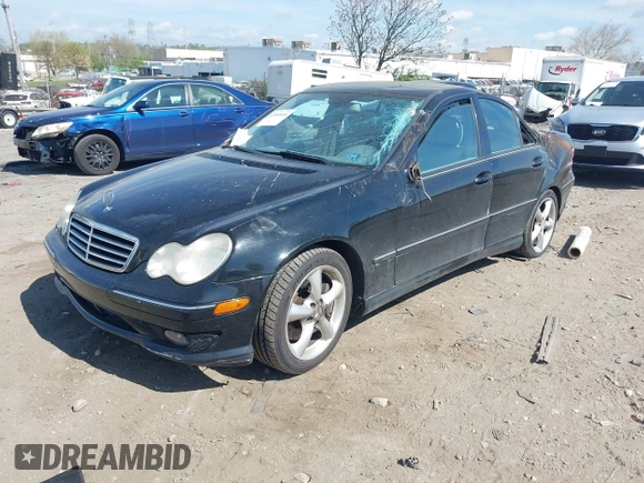 2006 Mercedes-Benz C 230 Sport with VIN WDBRF52H56A880295, listed as a IAAI auction lot 42060646 with 85,107 mi miles and . Bid and sale history available at carsss.com. Image 16.