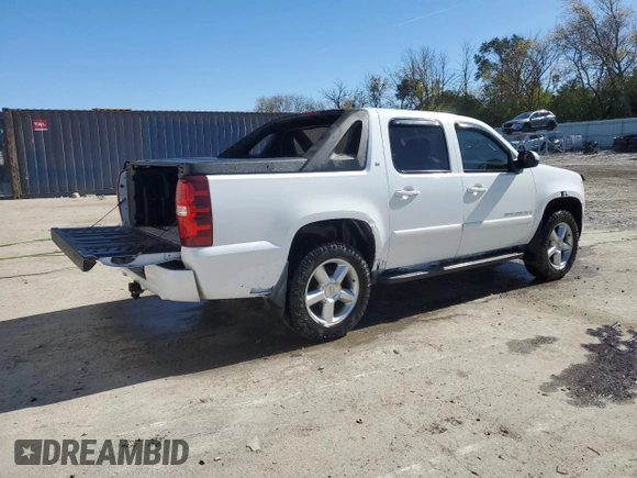 2007 Chevrolet Avalanche 3LT with VIN 3GNFK12357G269979, listed as a Copart auction lot 76563914 with 170,333 mi miles and Clean Title. Bid and sale history available at DreamBid. Image 3.
