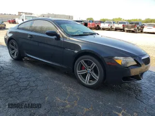 2007 BMW 6 Series M6 with VIN WBSEH93517B798235, listed as a Copart auction lot 75652394 with 128,020 mi miles and Clean Title. Bid and sale history available at carsss.com. Image 4.