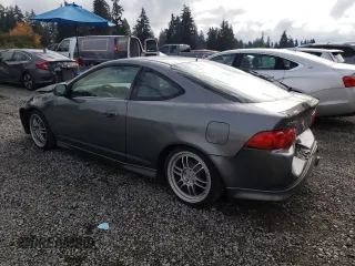 2005 Acura RSX Type-S with VIN JH4DC53055S001222, listed as a Copart auction lot 77275464 with 256,363 mi miles and Salvage Title. Bid and sale history available at carsss.com. Image 2.