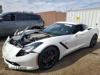 2019 Chevrolet Corvette 1LT with VIN 1G1YB2D73K5116131, listed as a Copart auction lot 47412545 with 62,721 mi miles and Salvage Title. Bid and sale history available at carsss.com. Image 1.