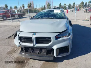 2023 BMW M2 with VIN 3MF13DM06P8D49660, listed as a IAAI auction lot 41279067 with 14,795 mi miles. Bid and sale history available at carsss.com. Image 12.