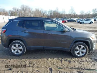 2018 Jeep Compass Latitude with VIN 3C4NJDBB0JT316396, listed as a IAAI auction lot 41482668 with 65,340 mi miles and . Bid and sale history available at DreamBid. Image 13.