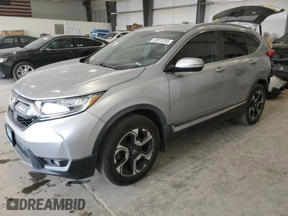 2019 Honda CR-V Touring with VIN JHLRW2H99KX012021, listed as a Copart auction lot 52072255 with 26,262 mi miles and Clean Title. Bid and sale history available at carsss.com. Image 1.
