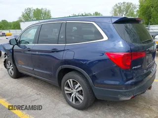 2018 Honda Pilot EX-L with VIN 5FNYF6H57JB046433, listed as a IAAI auction lot 42296714 with Not provided miles and . Bid and sale history available at DreamBid. Image 3.