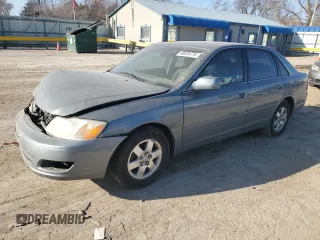 2002 Toyota Avalon XL with VIN 4T1BF28B22U256303, listed as a Copart auction lot 48826775 with 136,619 mi miles and Salvage Title. Bid and sale history available at carsss.com. Image 1.