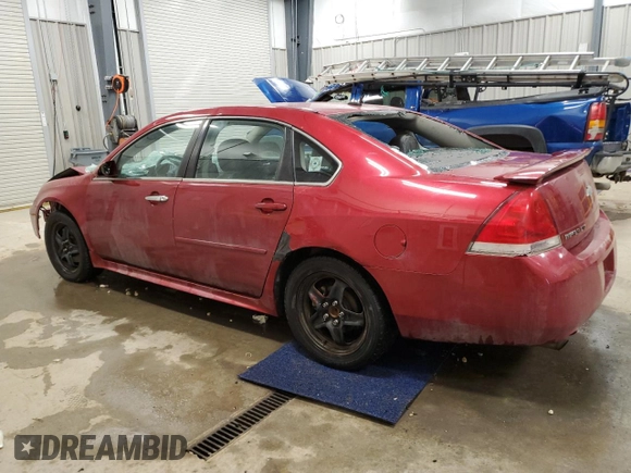 2014 Chevrolet Impala LTZ with VIN 2G1WC5E31E1140709, listed as a Copart auction lot 45813295 with Not Provided miles and Clean Title. Bid and sale history available at DreamBid. Image 2.