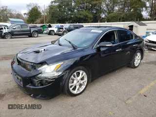 2012 Nissan Maxima 3.5 SV w/Sport Pkg with VIN 1N4AA5AP6CC859063, listed as a Copart auction lot 87424954 with 216,609 mi miles and Salvage Title. Bid and sale history available at carsss.com. Image 1.
