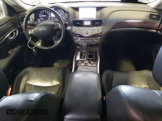2013 Infiniti M37 with VIN JN1BY1AR2DM602789, listed as a Copart auction lot 68795164 with 122,533 mi miles and Salvage Title. Bid and sale history available at carsss.com. Image 8.