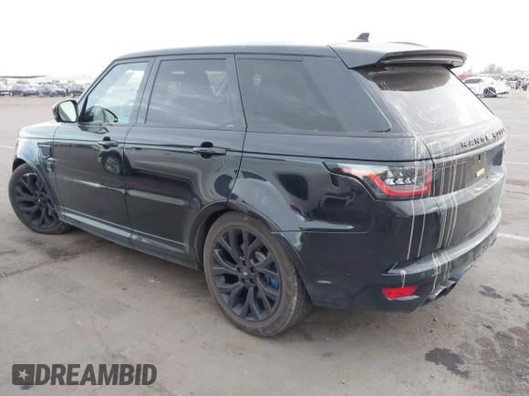 2016 Land Rover Range Rover Sport SVR with VIN SALWZ2EF2GA543128, listed as a IAAI auction lot 41157697 with 30,459 mi miles and . Bid and sale history available at DreamBid. Image 3.