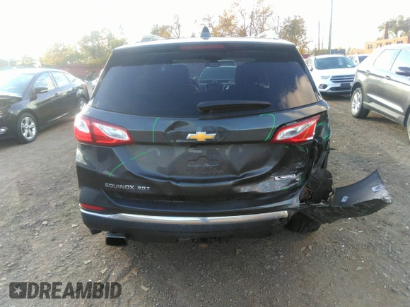 2018 Chevrolet Equinox Premier with VIN 2GNAXNEXXJ6141676, listed as a IAAI auction lot 40798630 with 132,960 mi miles. Bid and sale history available at carsss.com. Image 16.