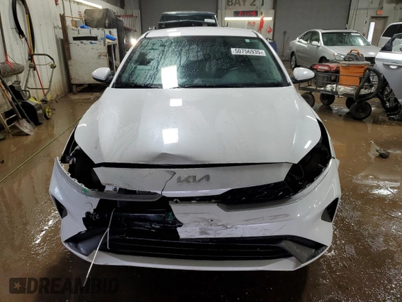 2023 Kia Forte LXS with VIN 3KPF24AD4PE549117, listed as a Copart auction lot 50756935 with 18,121 mi miles and Salvage Title. Bid and sale history available at carsss.com. Image 5.