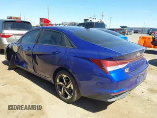 2023 Hyundai Elantra SEL with VIN KMHLS4AG0PU568113, listed as a IAAI auction lot 41725253 with 20,130 mi miles and . Bid and sale history available at DreamBid. Image 3.