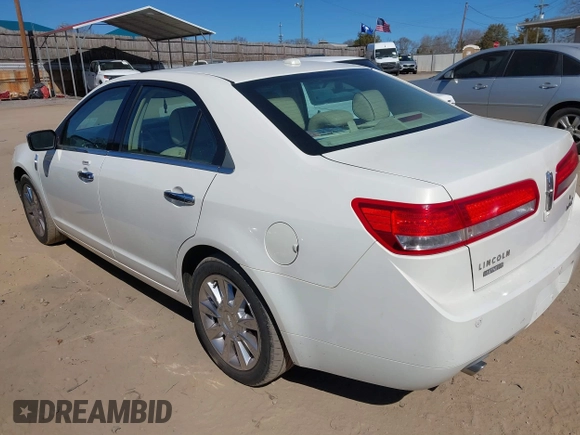 2012 Lincoln MKZ with VIN 3LNHL2GC4CR802198, listed as a IAAI auction lot 41703450 with 107,397 mi miles. Bid and sale history available at carsss.com. Image 3.