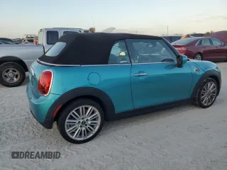 2020 MINI Convertible Cooper with VIN WMWWJ3C0XL3L69520, listed as a Copart auction lot 77242184 with 0 mi miles and Non Repairable. Bid and sale history available at carsss.com. Image 3.