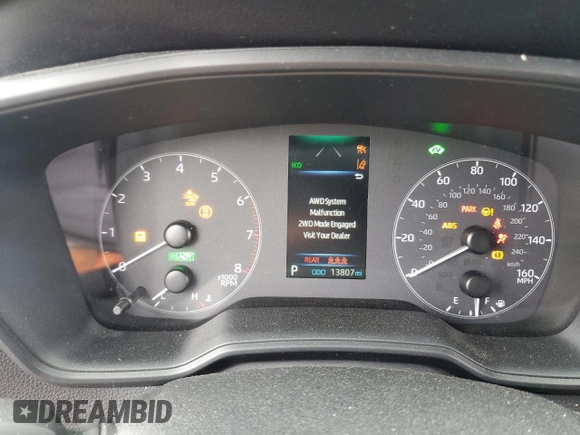 2023 Toyota Corolla Cross Hybrid S with VIN 7MUFBABG3PV010278, listed as a Copart auction lot 62003485 with 13,807 mi miles and Salvage title. Bid and sale history available at DreamBid. Image 9.