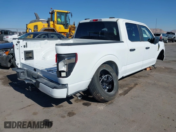2024 Ford F-150 STX with VIN 1FTEW2K58RKE94988, listed as a IAAI auction lot 41242838 with 4,479 mi miles and . Bid and sale history available at carsss.com. Image 4.