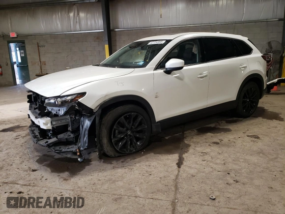 2023 Mazda CX-9 Touring Plus with VIN JM3TCBAY4P0653310, listed as a Copart auction lot 42734995 with 18,236 mi miles and Salvage title. Bid and sale history available at DreamBid. Image 1.