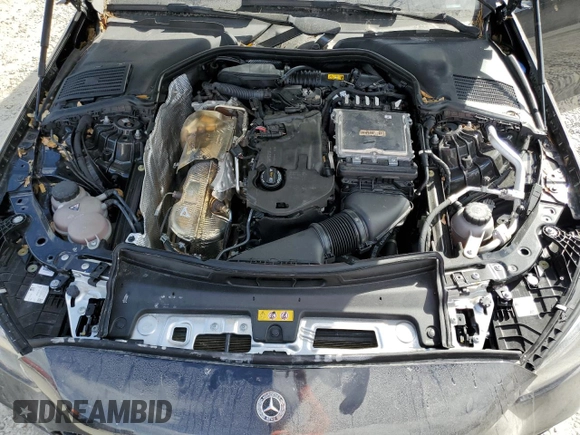 2022 Mercedes-Benz C 300 with VIN W1KAF4GB5NR057756, listed as a Copart auction lot 43812115 with 58,810 mi miles and Non Repairable. Bid and sale history available at DreamBid. Image 11.