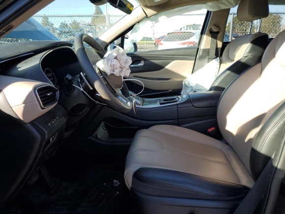 2023 Hyundai Santa Fe Hybrid SEL Premium with VIN 5NMS3DA13PH021806, listed as a Copart auction lot 85286524 with NaN miles and Salvage Title. Bid and sale history available at carsss.com. Image 7.