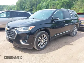 2019 Chevrolet Traverse Premier with VIN 1GNEVKKW1KJ282531, listed as a IAAI auction lot 42408361 with 95,464 mi miles and . Bid and sale history available at DreamBid. Image 18.