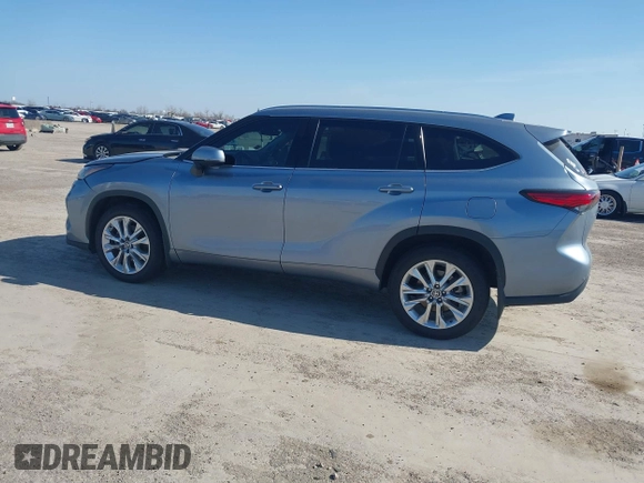 2023 Toyota Highlander L with VIN 5TDKDRAH9PS002343, listed as a IAAI auction lot 41607915 with 105,237 mi miles and . Bid and sale history available at DreamBid. Image 14.