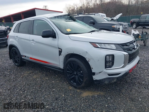 2023 Mitsubishi Outlander ES z VIN JA4ARUAUXPU007733, wystawiony jako IAAI lot #41899000 z przebiegiem 12 612 mil mil oraz . Historia ofert i sprzedaży dostępna na DreamBid. Obrazek 1.